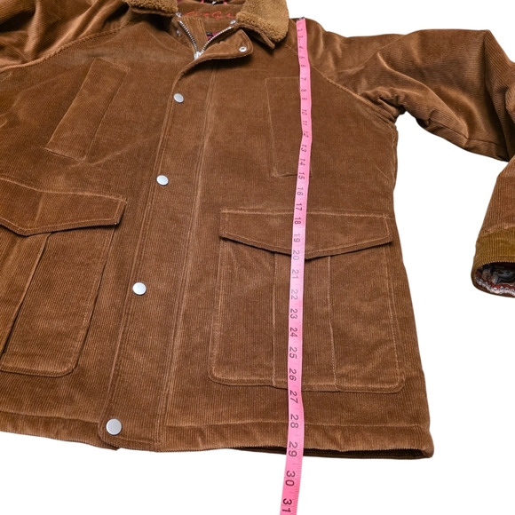 Robert Graham New Men's Brown Corduroy Jacket Size XL - Picture 8 of 16